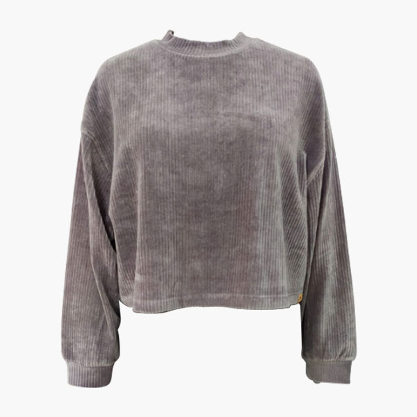 Courdroy Fleece - Crop Top