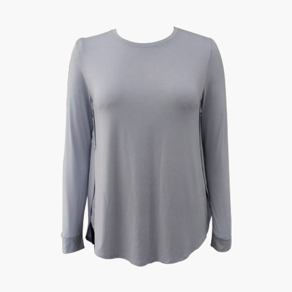 Crew Neck LS Silhoutte