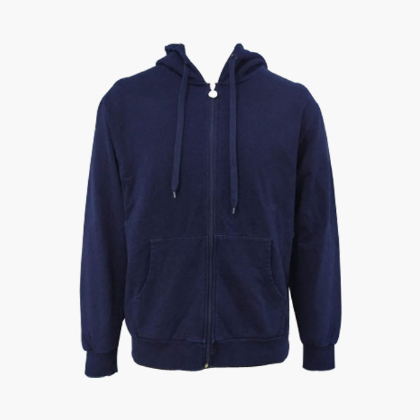 Denim Crew Neck LS Tee