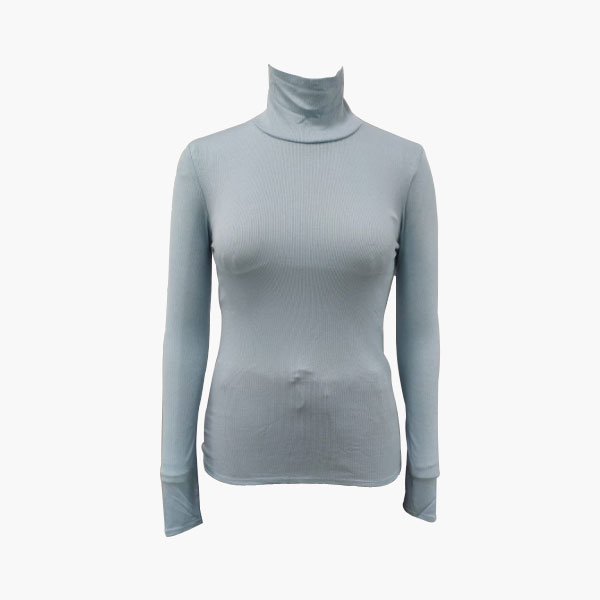 Ladies High neck LS Tee