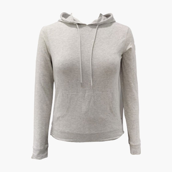 Ladies Hoodie LS tee with Pocket