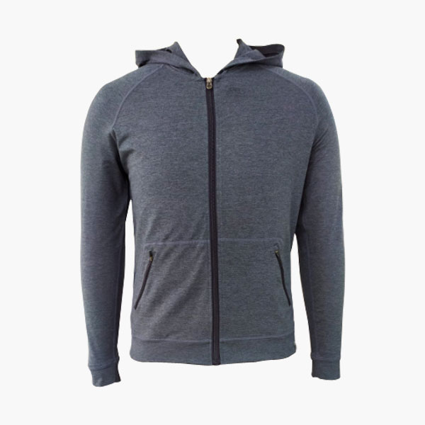 Men's full zipper hoodie