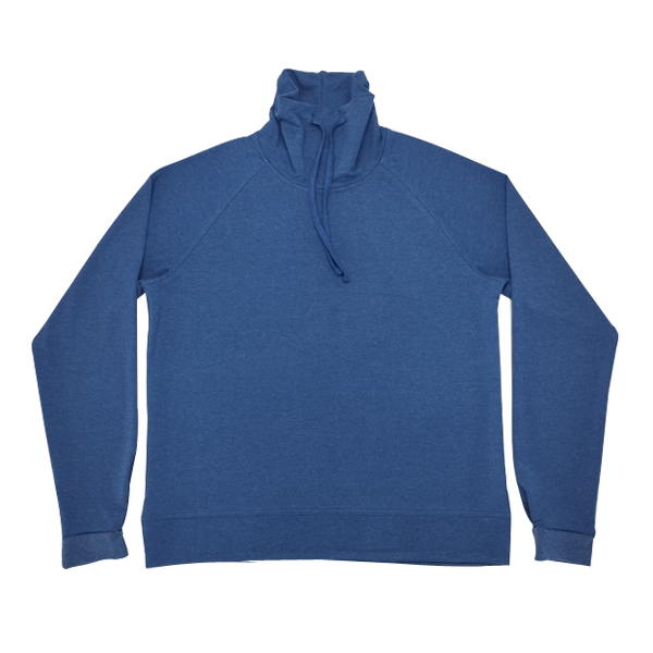 Women’s Triblend French Terry Cowl Neck Fleece